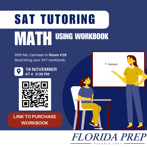 SAT Tutoring- Using Workbook (Math)