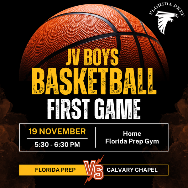 Boys JV Basketball: Florida Prep vs Calvary Chapel (Home + First Game)